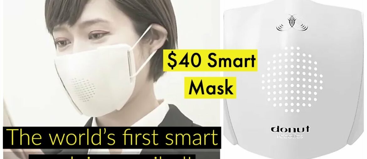 C Mask | The world's first smart mask is unveiled | Built-In Amplifier | Speech Translator | COVID19