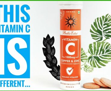 Vitamin C Effervescent Supplement For Immunity & Skin - My Take ft. Bella Estas | Bearded Chokra