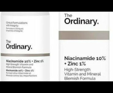 The Ordinary Niacinamide 10% + Zinc 1%_Honest Review on this Vitamin & Minerals Blemish Formula