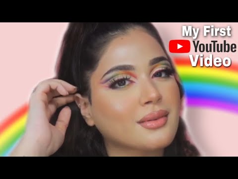 PRIDE MAKEUP TUTORIAL | My First YouTube Video | GURISHQ KAUR