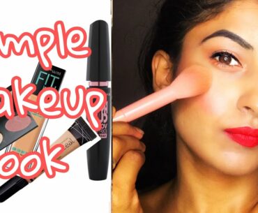 Simple makeup look (mehak pawar)...