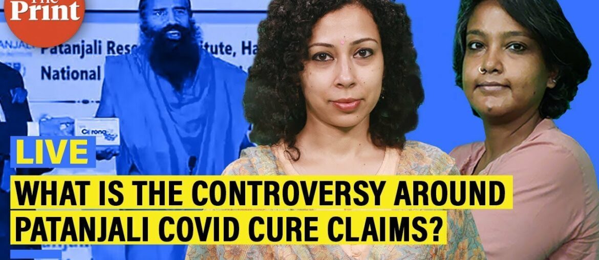 What is the controversy around Patanjali Covid cure claims?