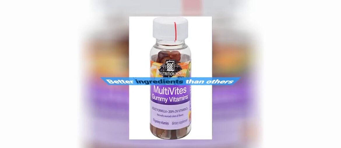 Nutrition Now Vitamin Multi Gummy Bry Lmn Or