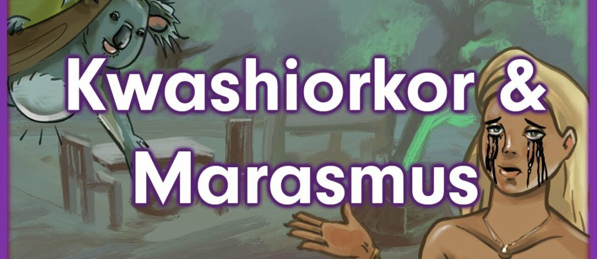 Kwashiorkor vs. Marasmus | Nutrition Mnemonic