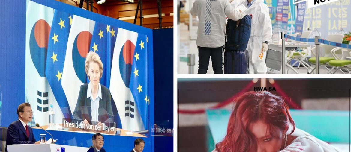 Korea tests possibility of herd immunity / Korea-EU video summit for stronger ties / Hwasa, Sunmi