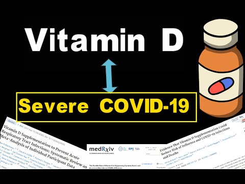 Vitamin D - Common factor in Severe COVID-19 patients