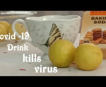 Covid-19 drink/immunity drink/2min healthy drink