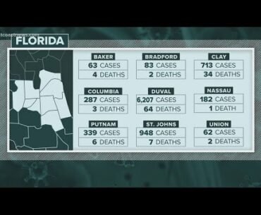 Curve in Context: Daily COVID-19 cases on the First Coast