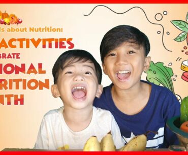 Teach Kids About Nutrition: Fun Activities to Celebrate National Nutrition Month I Part 1