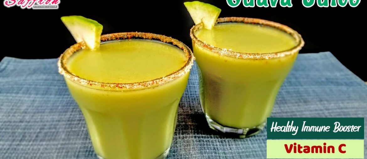 GUAVA JUICE | Immunity Booster Drink | Vitamin C Booster Drink | How to make guava juice