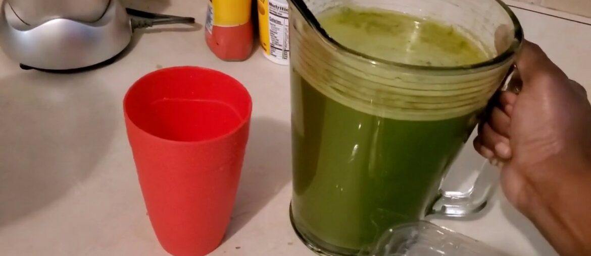 Healthy Green Green Juice | Keep Your Immune System Strong During Covid #DIY #Juicing #GreenJuice