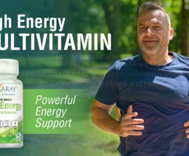 Solaray Once Daily High Energy Multivitamin  Supports Immunity & Energy