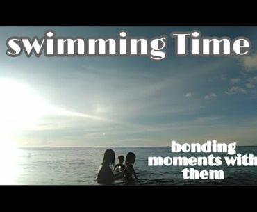 Relaxing in beach Swimming time | Vitamins Sea