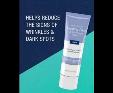 Neutrogena Healthy Skin Anti-Wrinkle Retinol Night Cream with Vitamin E and Vitamin B5