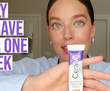 I Tried Only Cerave Products For One Week | Full Cerave Skincare Review | Emily DiDonato