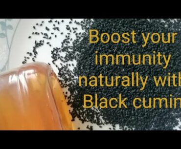 Natural immunity booster |  Black cumin seeds| Black cumin natural immunity booster