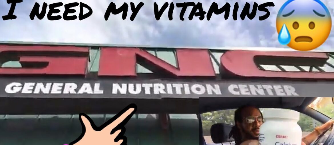 A trip to GNC for Vitamin D-3 pills *Store clerks were cool*