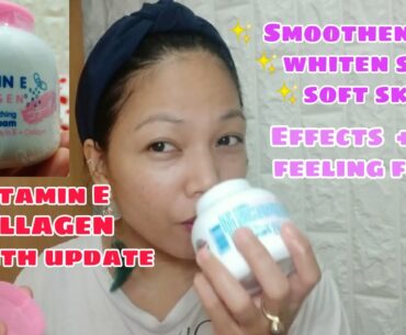 VITAMIN E COLLAGEN VELVETY SKIN SMOOTHING BODY CREAM 1 MONTH REVIEW | EFFECTS + TIPS | JENNE FRONDA