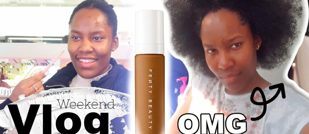 Weekend vlog | Fenty beauty colour match, hair growth supplements and skincare haul