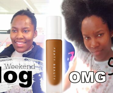 Weekend vlog | Fenty beauty colour match, hair growth supplements and skincare haul