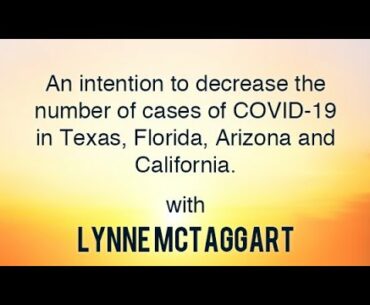 An intention to decrease the number of cases of COVID-19 in Texas, Florida, Arizona and California.