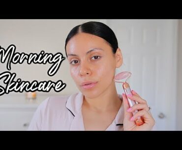 MORNING SKINCARE ROUTINE: FAVS FOR CLEAR GLOWY SKIN *not sponsored*