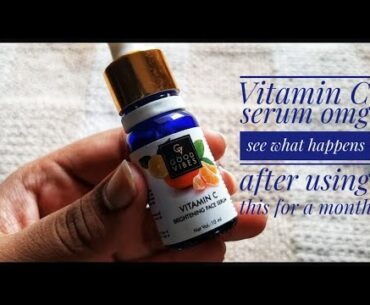 Good vibes Vitamin C Serum | Review after using for one month