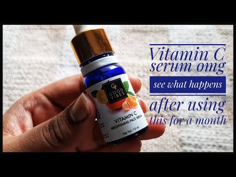 Good vibes Vitamin C Serum | Review after using for one month