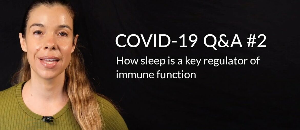 How sleep is a key regulator of immune function | Dr. Rhonda Patrick