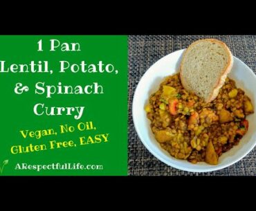 IMPORTANT: Vitamin D3 for seniors & dark-skinned people -PLUS Lentil, Potato, & Spinach Curry Recipe