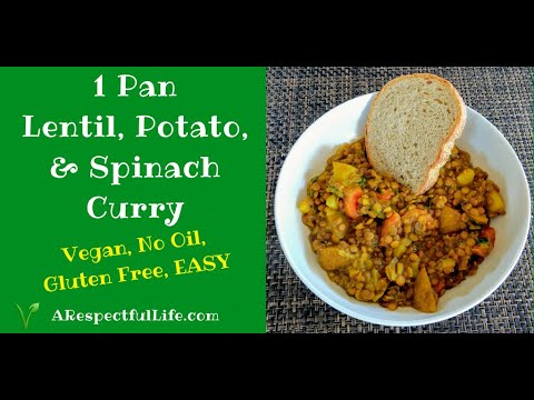 IMPORTANT: Vitamin D3 for seniors & dark-skinned people -PLUS Lentil, Potato, & Spinach Curry Recipe