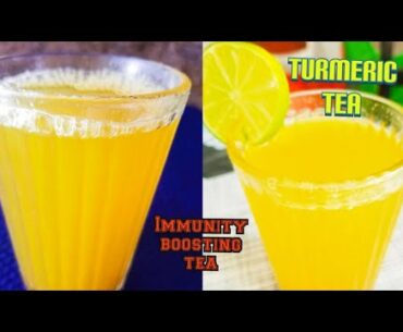 Immunity Booster & Weight Loss Tea /Turmeric Tea / Fight corona virus /Turmeric Lemon tea/