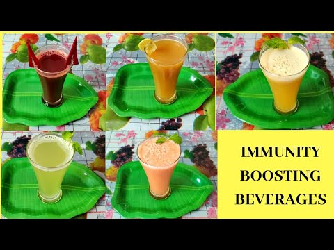 IMMUNITY BOOSTING BEVERAGES | STAY HEALTHY FROM CORONA VIRUS | EASY TO PREPARE