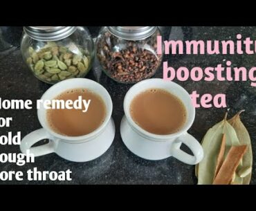 Immunity boosting tea/Coronavirus immunity booster drink/ Herbal tea to fight Cold,Cough,Sore throat