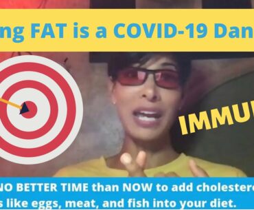 Why Being Fat Is a MAJOR Covid-19 Danger- Leptin and Immunity
