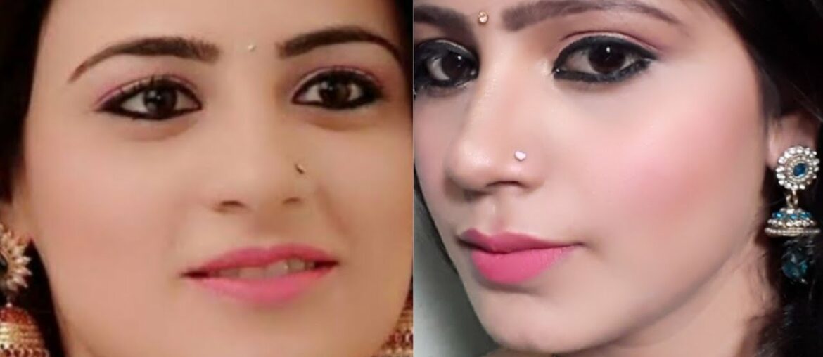 Makeup Look Inspired by#Ishaani#(radhika madan) meri Aashiqui Tum se Hi..it is my first try......