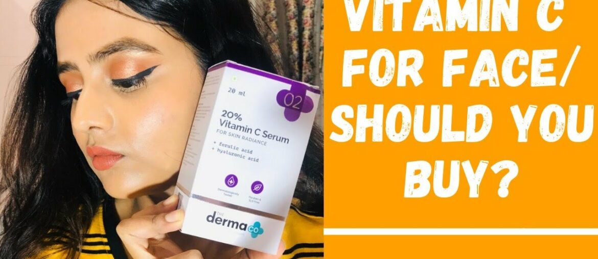 Reviewing the Derma Co. Vitamin C Serum / My Honest opinion (not sponsored)