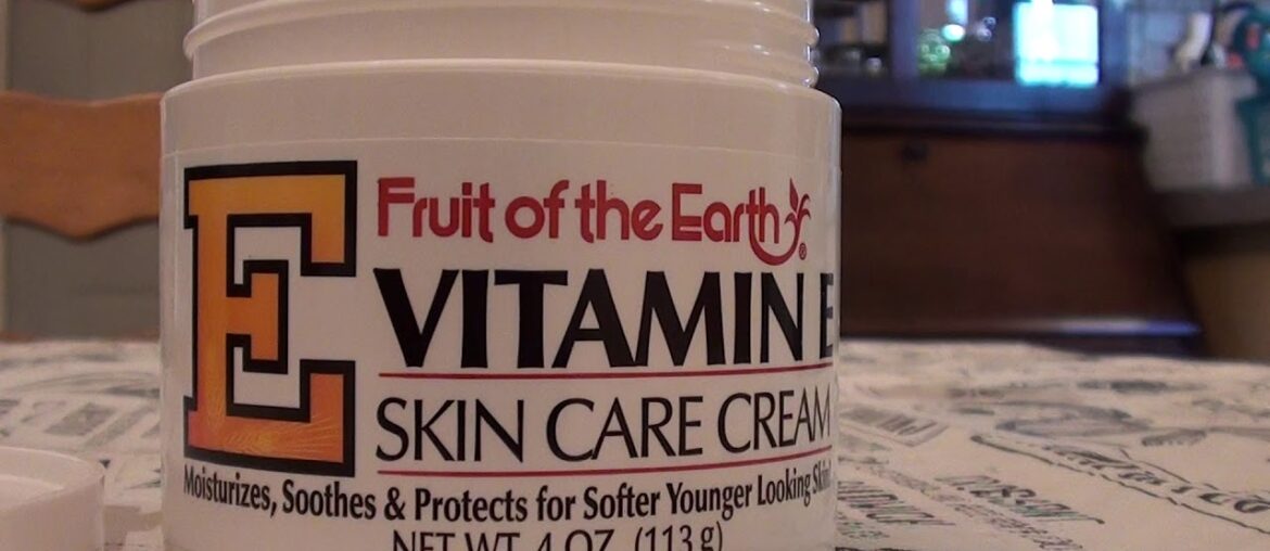 FRUIT OF THE EARTH VITAMIN E SKINCARE CREAM REVIEW