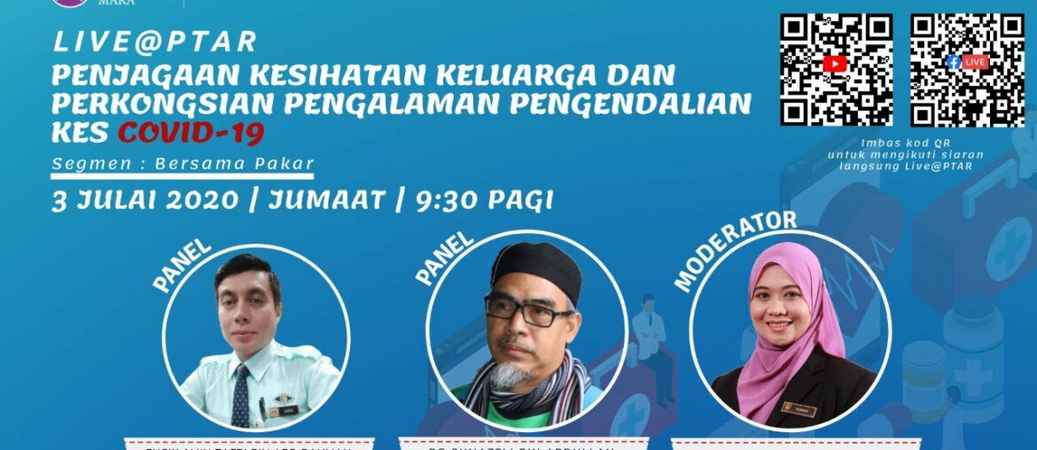 Penjagaan Kesihatan Keluarga dan Perkongsian pengalaman pengendalian Kes Covid-19