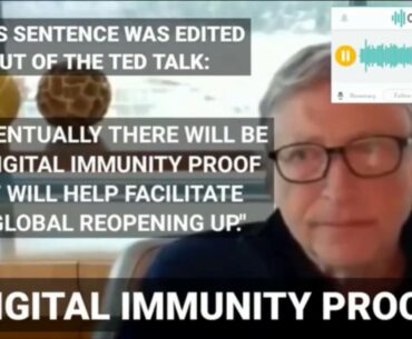 Bill Gates - Digital Immunity Proof - Ted Talk Next Phase After covid-19 Vaccine - #Plandemic