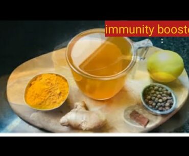 Immunity booster drink||how to prepare immunity booster drink||by dhanvi vlogs