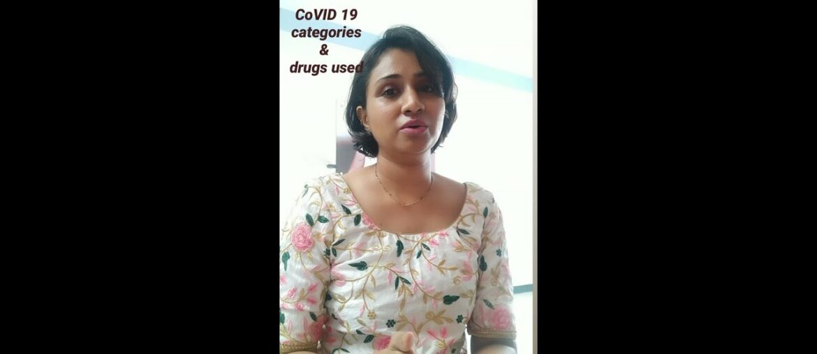 Medicines used for CoVID 19 treatment based on symptoms in Tamil Nadu, India - in English