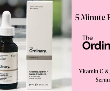 5 Minute Review: The Ordinary Ascorbic Acid + Arbutin Serum