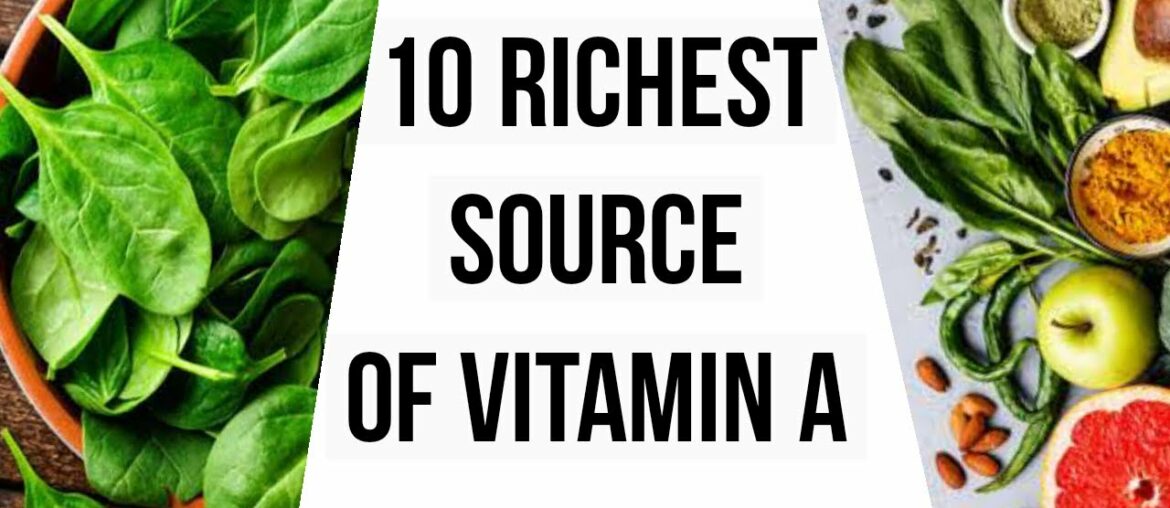 10 Foods High in Vitamin A - 10 richest source of vitamin A || Gain Tips