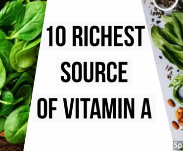 10 Foods High in Vitamin A - 10 richest source of vitamin A || Gain Tips