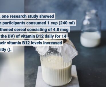 Some Known Questions About Milk: An Excellent Source of Vitamin B12 - Dairy Nutrition.