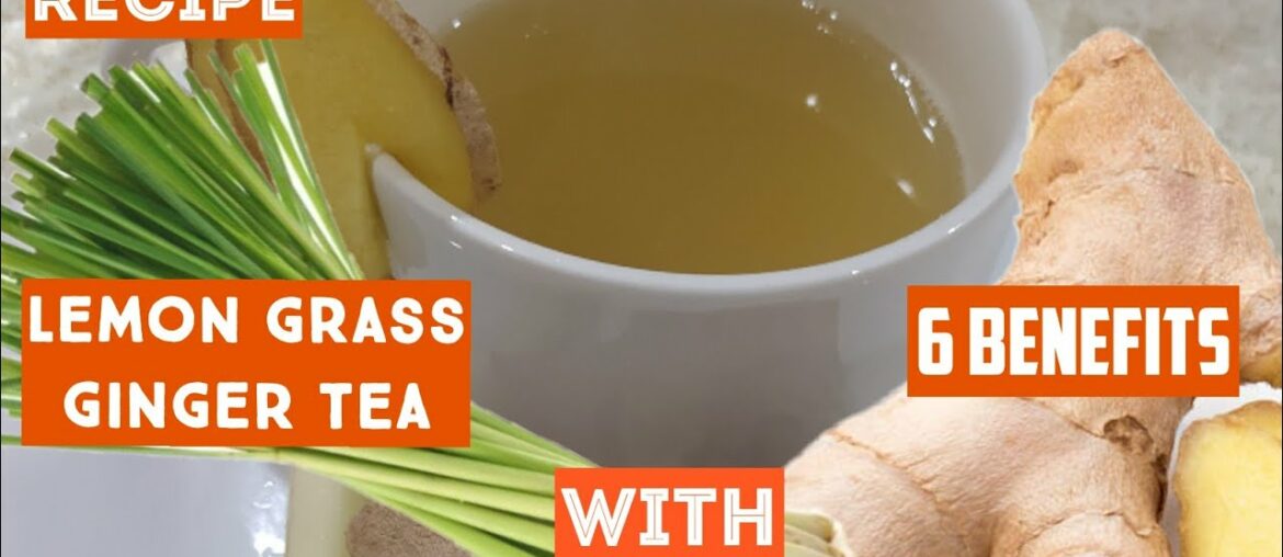 LEMON GRASS GINGER TEA/ BOOST IMMUNE SYSTEM/ HAZEL D