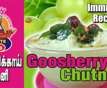 GOOSEBERRY CHUTNEY | AMLA CHUTNEY | NELLIKKAI CHUTNEY | IMMUNITY RECIPE | HEALTHY RECIPE