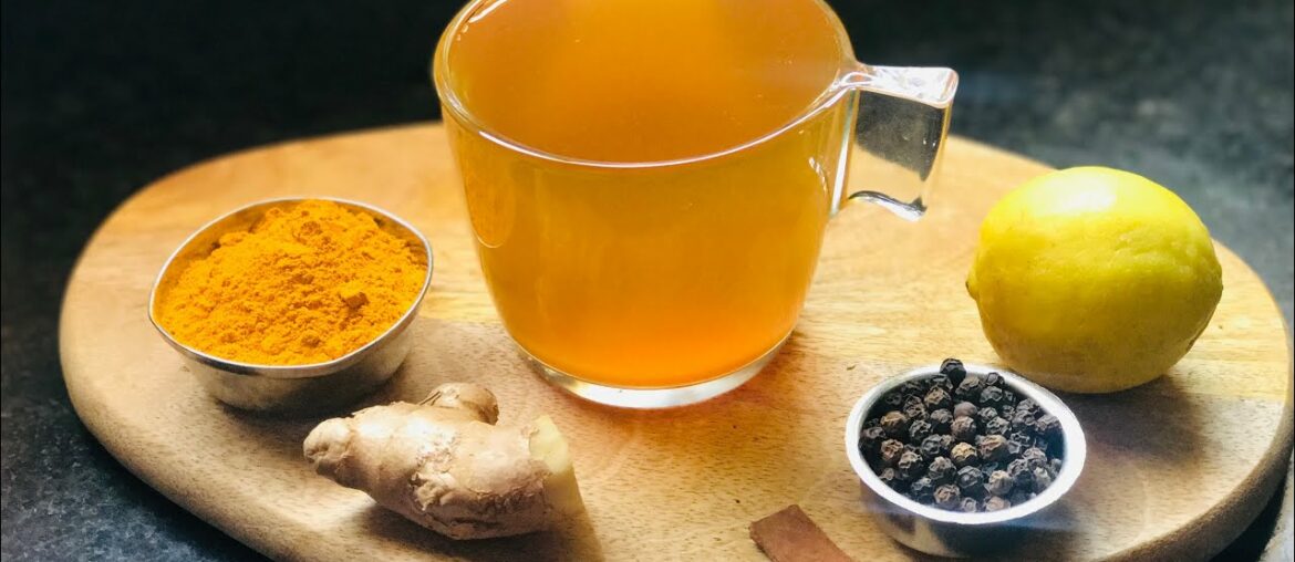 Turmeric Ginger Tea | Immune Boosting Tea | Immunity Boosting Recipe | Natural Cold Remedy