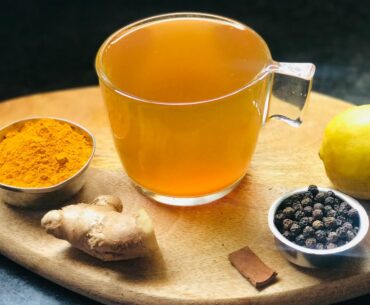 Turmeric Ginger Tea | Immune Boosting Tea | Immunity Boosting Recipe | Natural Cold Remedy